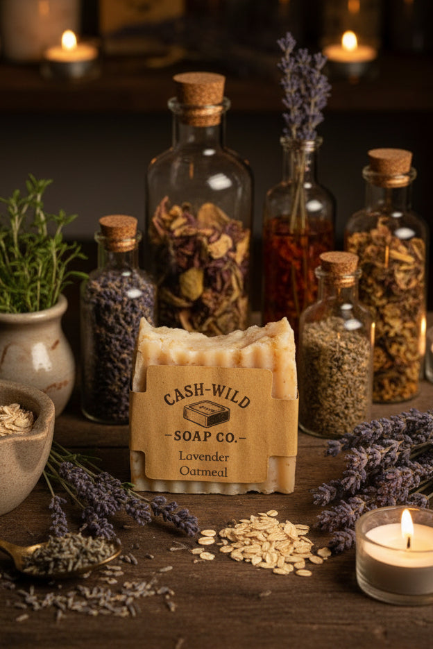 Lavender Oatmeal Bar Soap