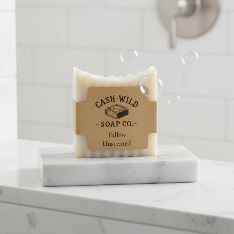 Tallow Unscented Bar Soap