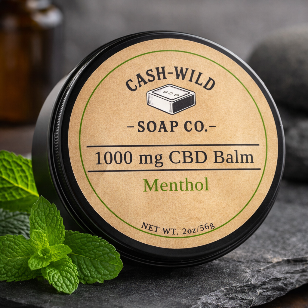 1000 mg CBD Balm - Menthol