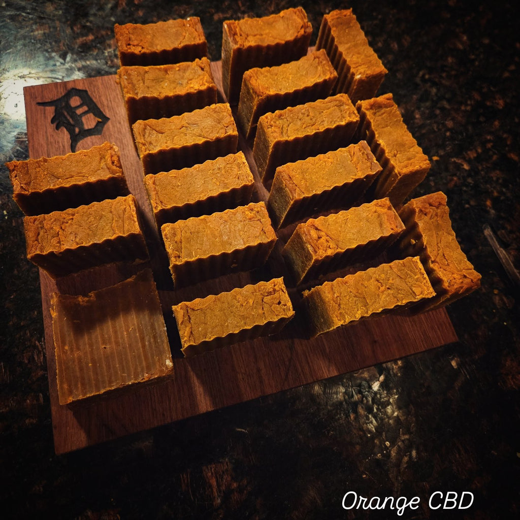 Orange CBD Bar Soap