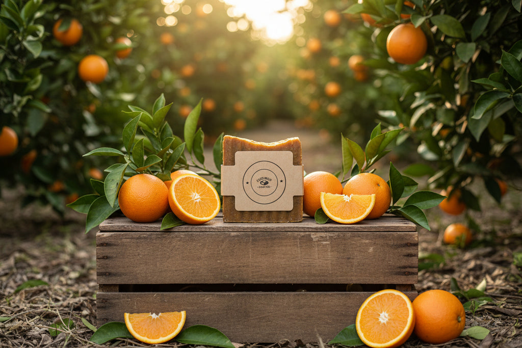 Orange CBD Bar Soap