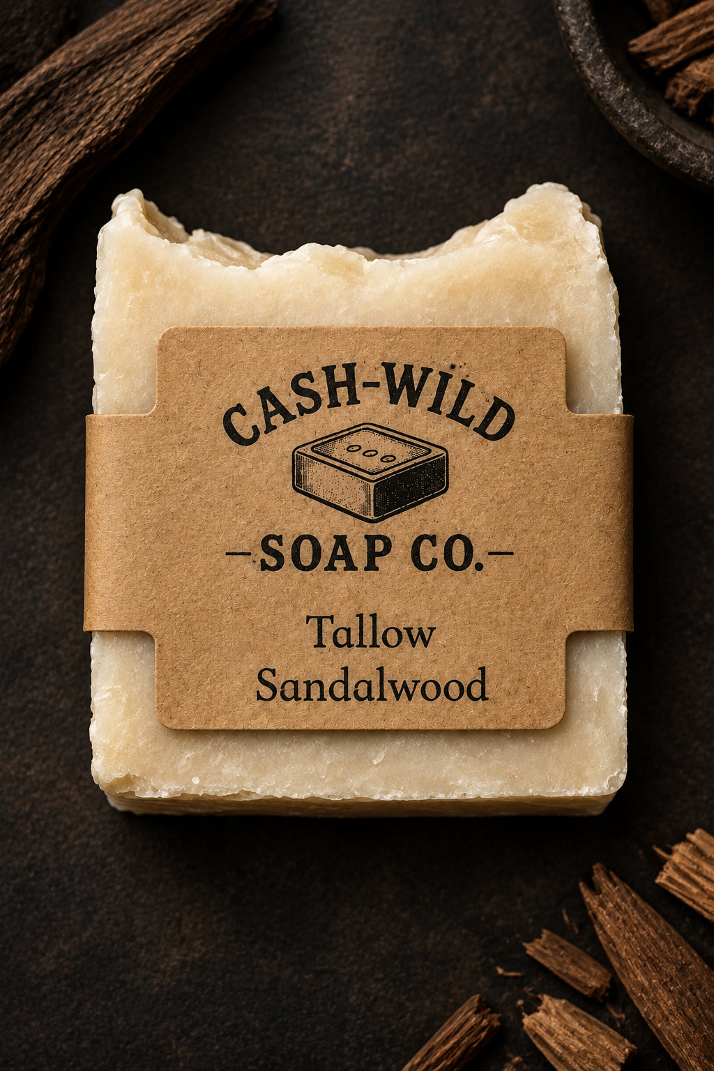 Tallow Sandalwood Bar Soap